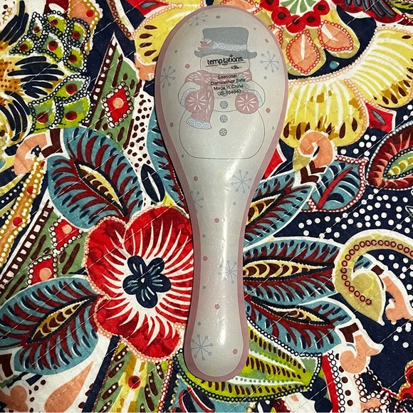 New! Temptations Snowman Spoon Rest - Picture 2 of 3